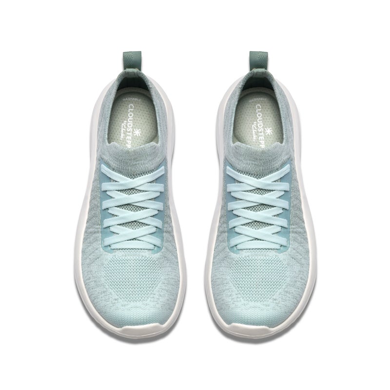 clarks Solevana Lace Seafoam Green - Image 5
